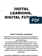 Digital Learning, Digital Future