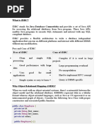 Hibernate What Is JDBC