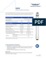 HFUG-2020AN: Pressurized Outside To in / Dead-End Filtration Ultrafiltration (UF) Membrane Module