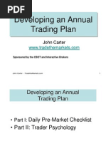 John Carter - Trading Plan Slides