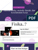 Hakikat Fisika, Metode Ilmiah, Keselamatan Kerja