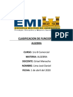 Clasificacion de Funciones (Jose Daniel Lima 1rob Ing. Com.)