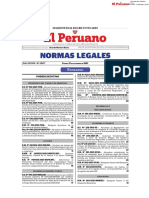 Normas Legales: Umario