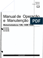 Manual de Operaçao e Manutançao CAT MOTONIVELADORAS 140K