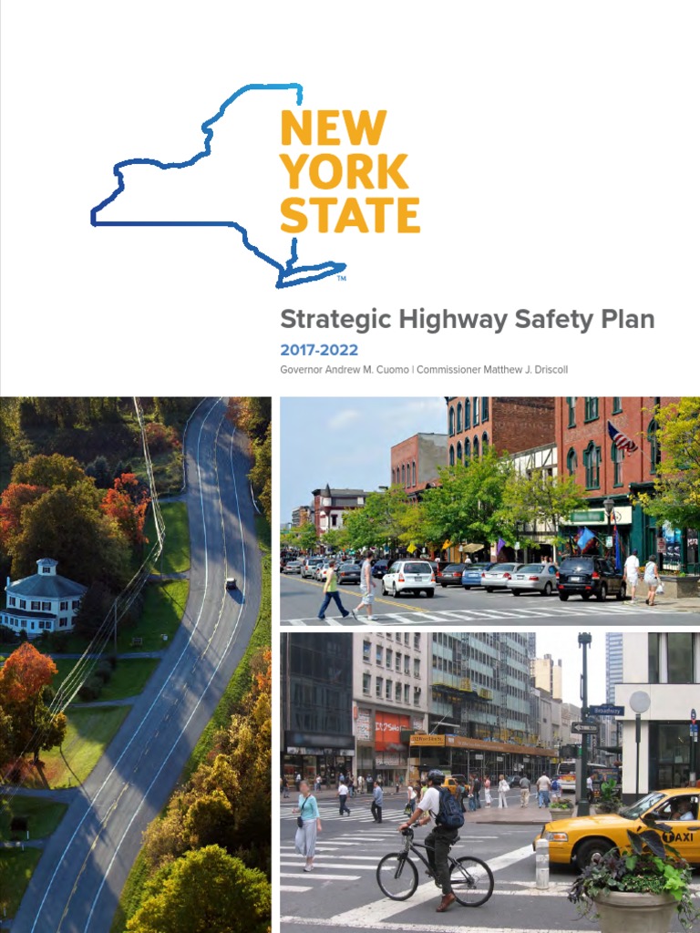 Strategic Highway Safety Plan: Governor Andrew M. Cuomo - Commissioner ...