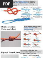 Military Knot Tying Guide | PDF | Knot | Rope