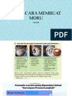 Nota Cara-Cara Membuat Moru