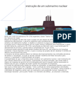 Argentina avalia construção de um submarino nuclear