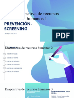 4. Prevención y Screening