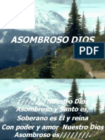 Asombroso Dios