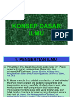 Konsep Dasar Ilmu