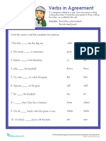 Verbs in Agreement