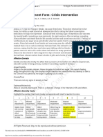 This Study Resource Was: Triage Assessment Form: Crisis Intervention