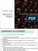 Periodic Table Chapter Summary