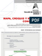 Mapa, Croquis y Maqueta Conceptual D5