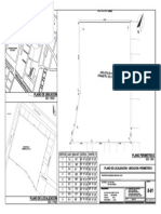 Plano de Ubicacion: Prolongacion