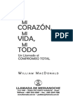 220828128 William MacDonald Mi Corazon Mi Vida Mi Todo