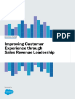 Improving Customer Experience Through Sales Revenue Leadership