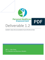 D1.2. Personal Healthcare Empowerment - Market Analysis & Business Plan Specification