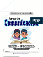 Cuaderno COMUNICACIÓN Inicial 1º Primaria
