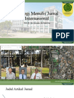 Strategi Menulis Jurnal Internasional (Untuk Panitia)