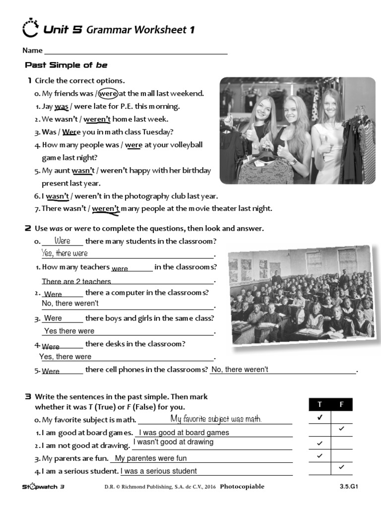 c07 3ro Worksheet | PDF
