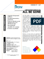 All Be Gone TDS CT-217 (Spanish)