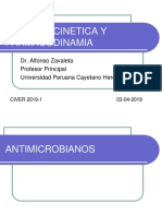 Farmacocinética y farmacodinamia de antimicrobianos