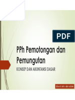 Akt Transaksi Berjalan - PPH Potput