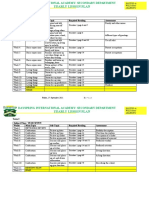 Yearly Lesson Plan: Term 1 Subject/Class: YEAR SEVEN Weeks Main Topic Sub-Topic Required Reading Assessment