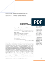 CHELINI, M. J. E. ; LOPES, S. G. B. C. . Exposições Em Museus de Ciências Reflexões e Critérios Para Análise. Anais Do Museu Paulista , V. 16, p. 205-238, 2008