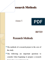 Lect 2 Research Methods and Study Design