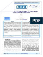 De La Retóricaa La Realidad - La Educación Inclusiva en Sudáfrica