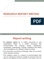 Lect 11 Report Writing