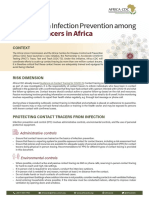 Guidance On IPC For Contact Tracers in Africa