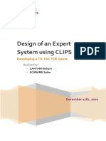 Expert System Project - Hicham LAHYANI & Salim Echbarbi