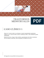 Trastornos Menstruales