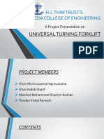 Universal Turning Forklift Phase 1 Second Presentation