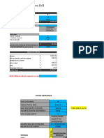 Calculadora de Nómina 2021