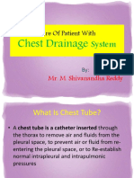 Care of Patients with Chest Drainage Systems