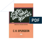 Licoes Aos Meus Alunos Vol 2 Spurgeon