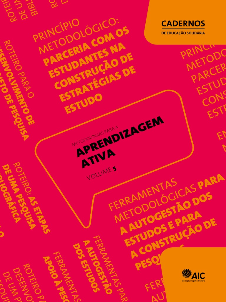 Cartilha - Metodologias para A Aprendizagem Ativa - Vol. 5 | PDF