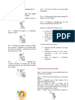 Instructivo de Lavado y Desinfección de Manos