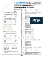 Álgebra - Ejercicios propuestos de factorización