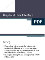 Graphical User Interface