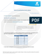 El Analisis Estadistico de Los Datos