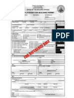 building permit application form