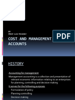 Cost and Management Accounts