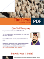 3RD GRADE - June 24 - The Terracotta Army