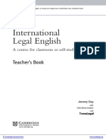 International Legal English Upper Intermediate Teachers Book With Audio Cds Frontmatter